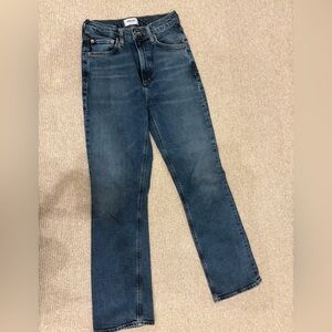 Classic agolde  Dark Blue Straight-Leg Jeans